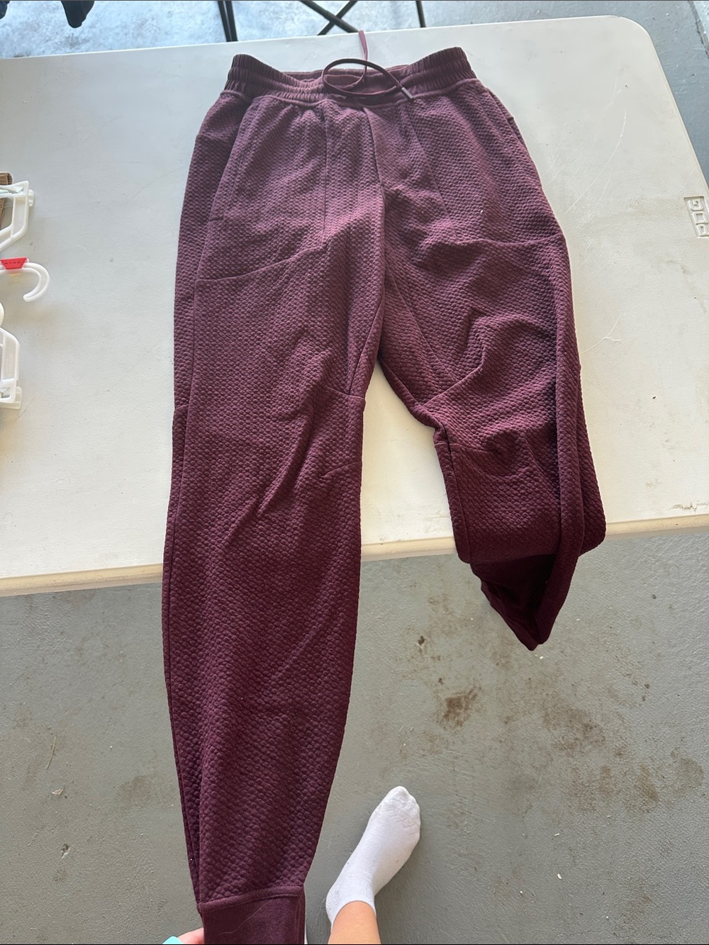 Men's lululemon Burgundy Joggers